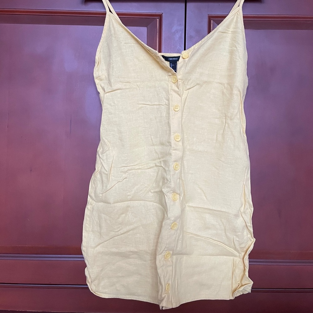 Forever21 yellow sundress